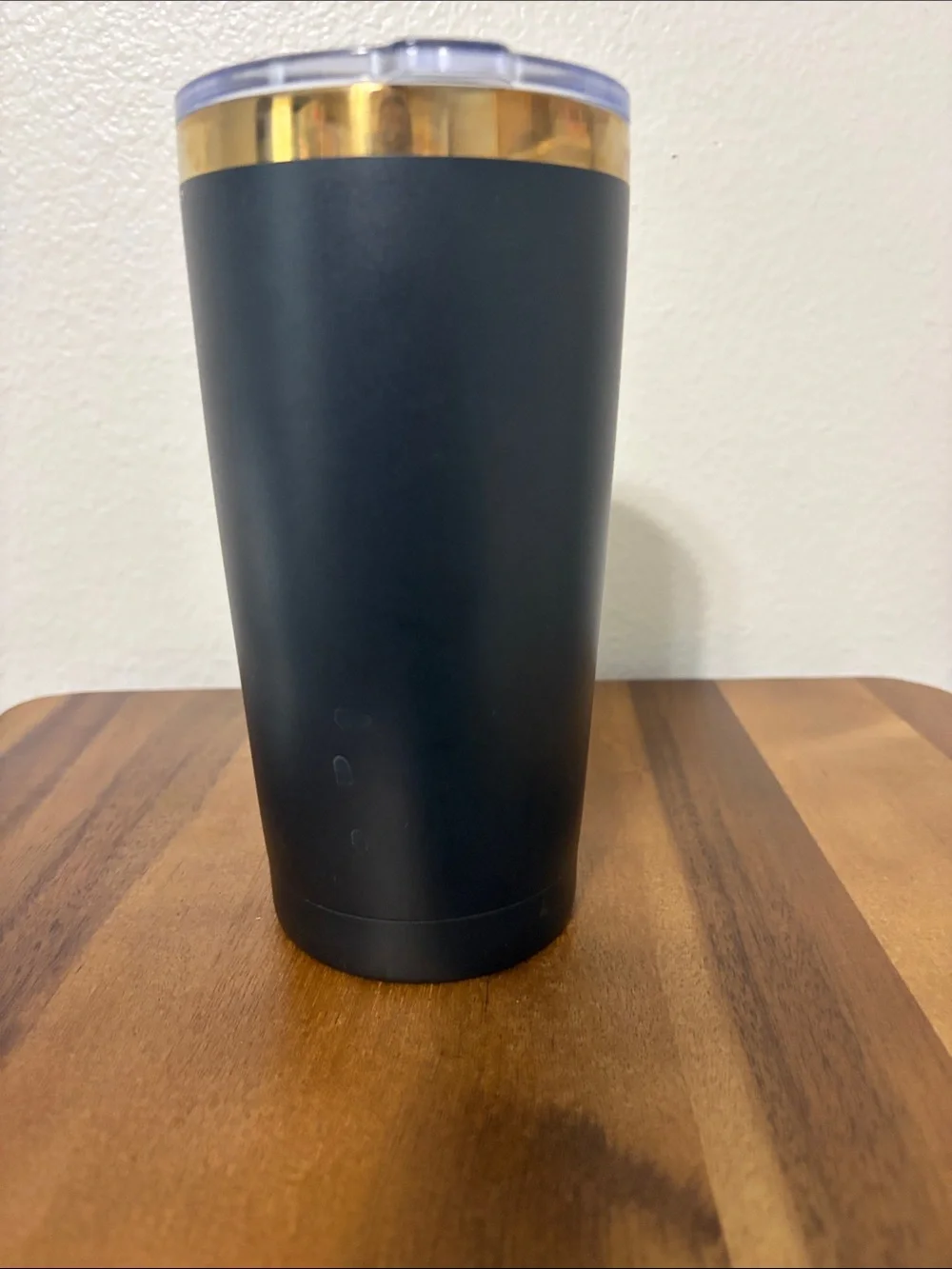 Yoder’s Souvenir Black & Gold Travel Coffee Mug